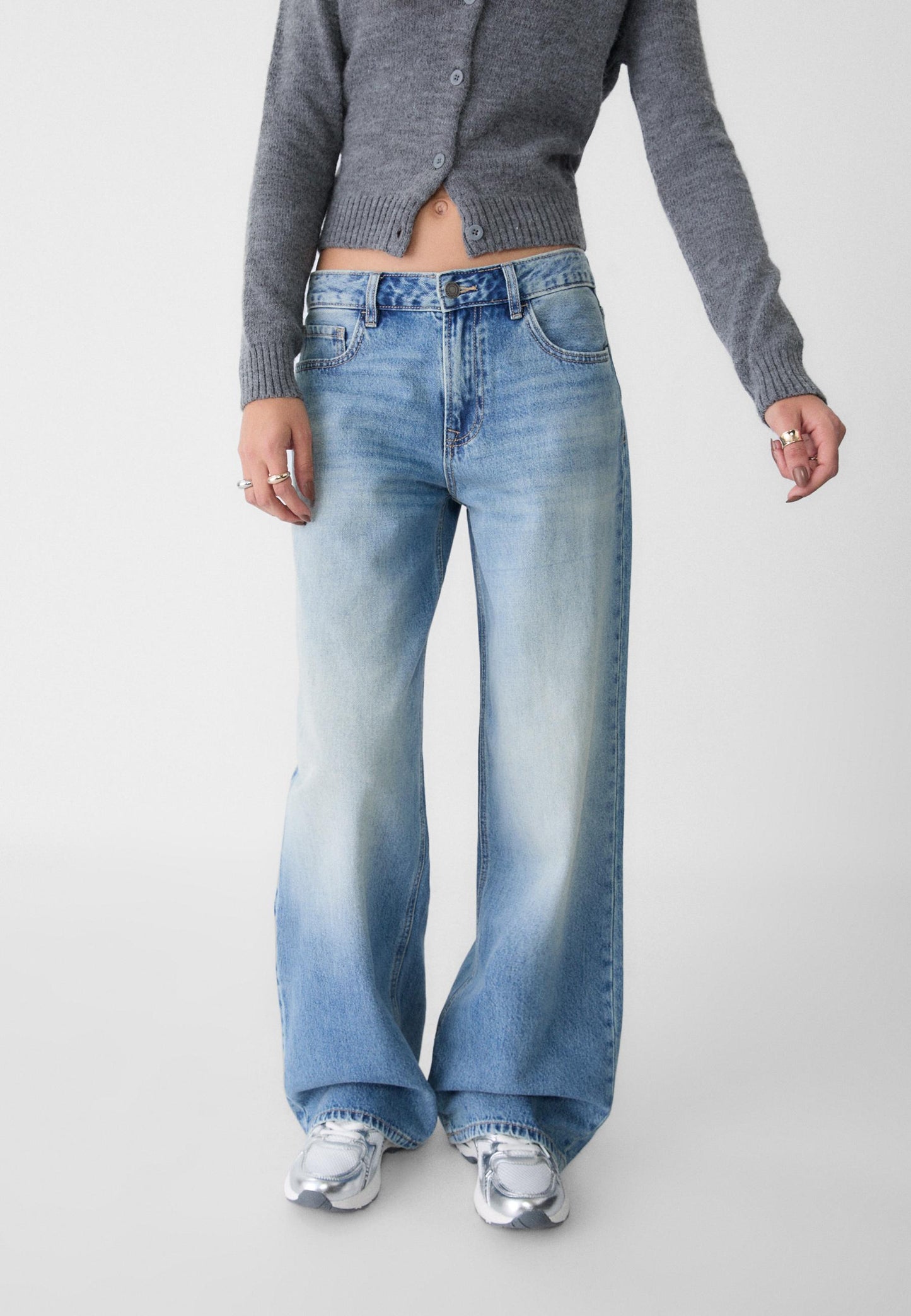 AURA - HIGH WAIST WIDE LEG JEANS