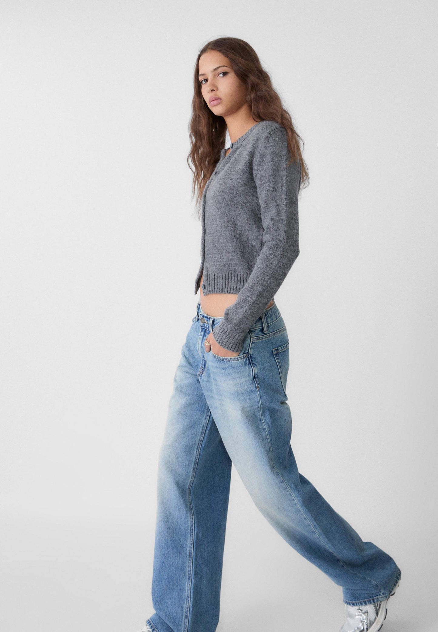 AURA - HIGH WAIST WIDE LEG JEANS