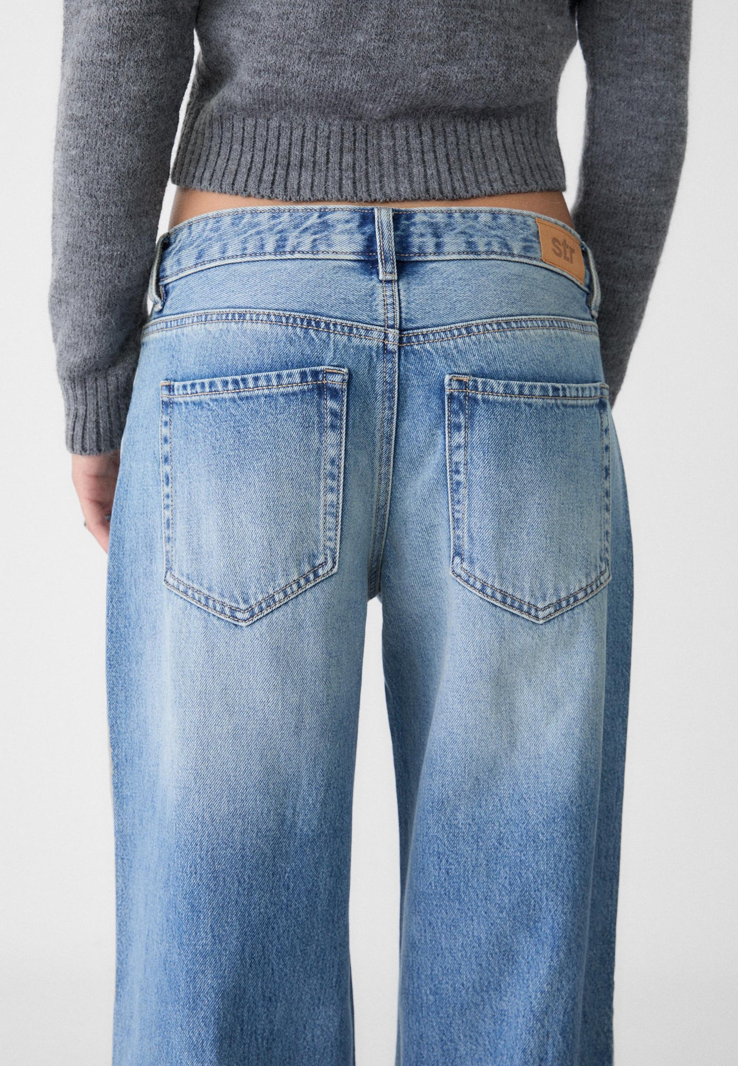 AURA - HIGH WAIST WIDE LEG JEANS