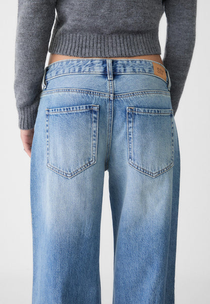 AURA - HIGH WAIST WIDE LEG JEANS