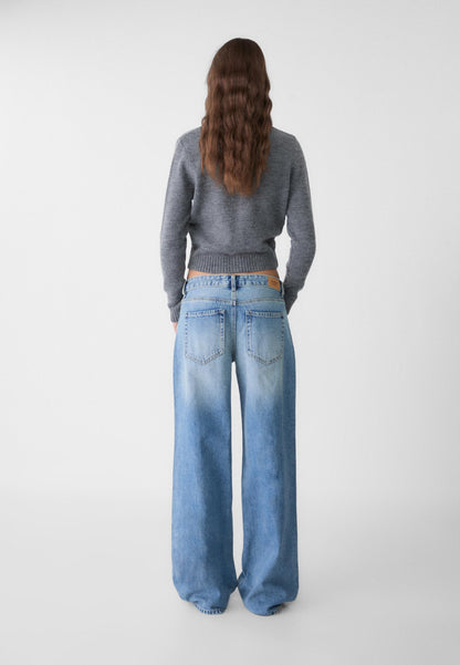 AURA - HIGH WAIST WIDE LEG JEANS