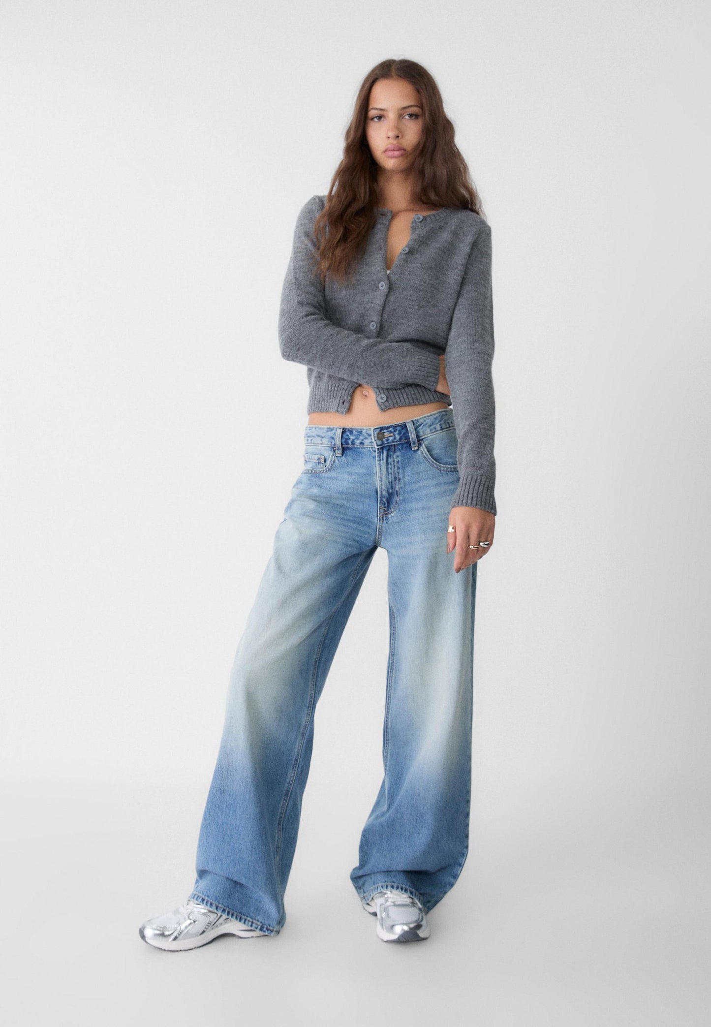 AURA - HIGH WAIST WIDE LEG JEANS