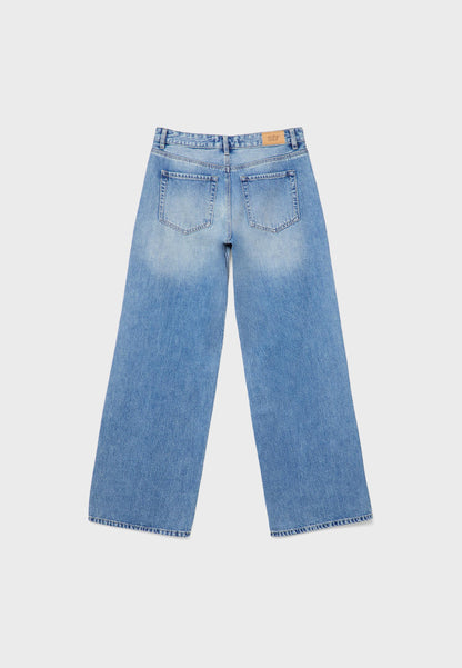 AURA - HIGH WAIST WIDE LEG JEANS