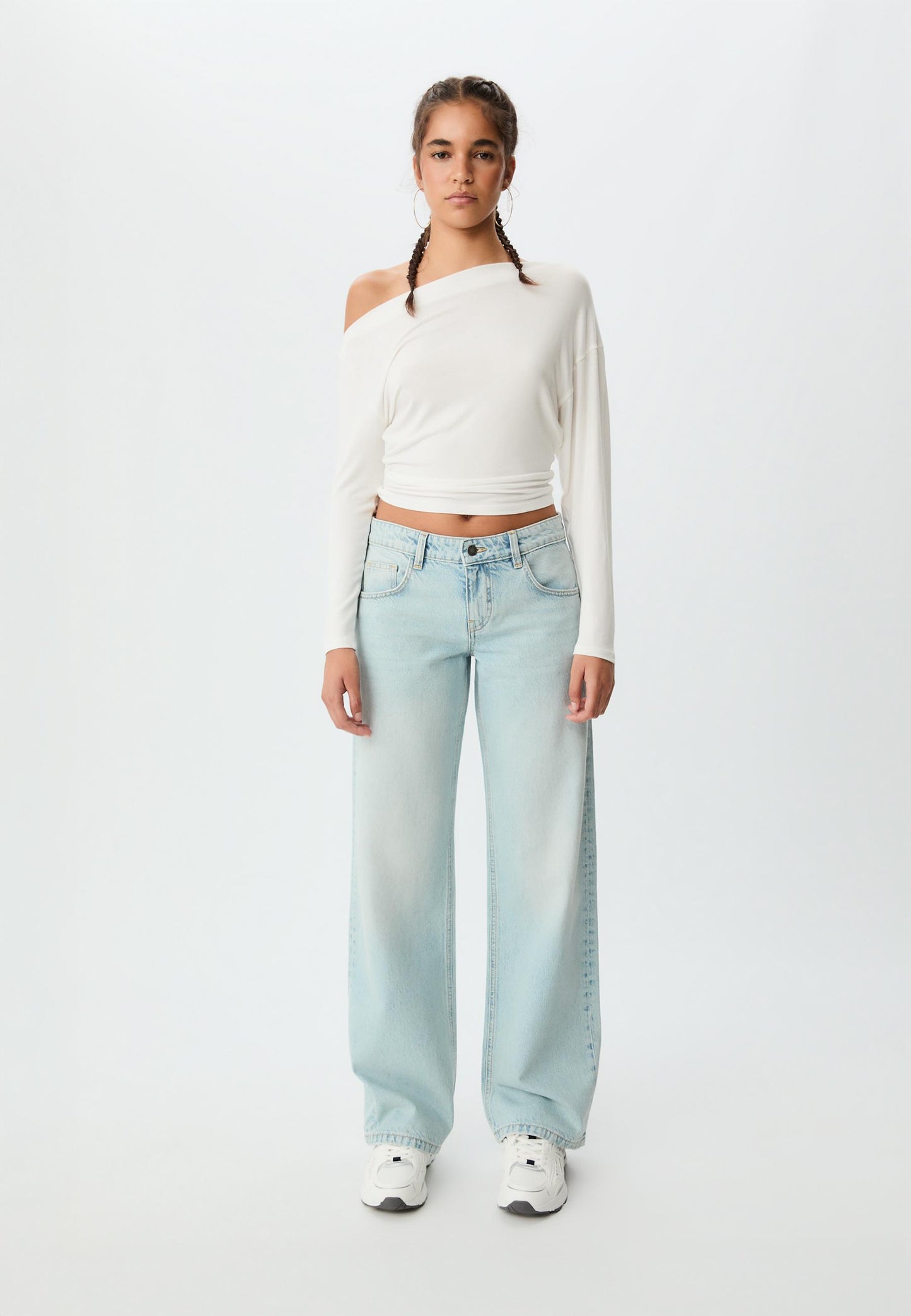 AURA - HIGH WAIST WIDE LEG JEANS