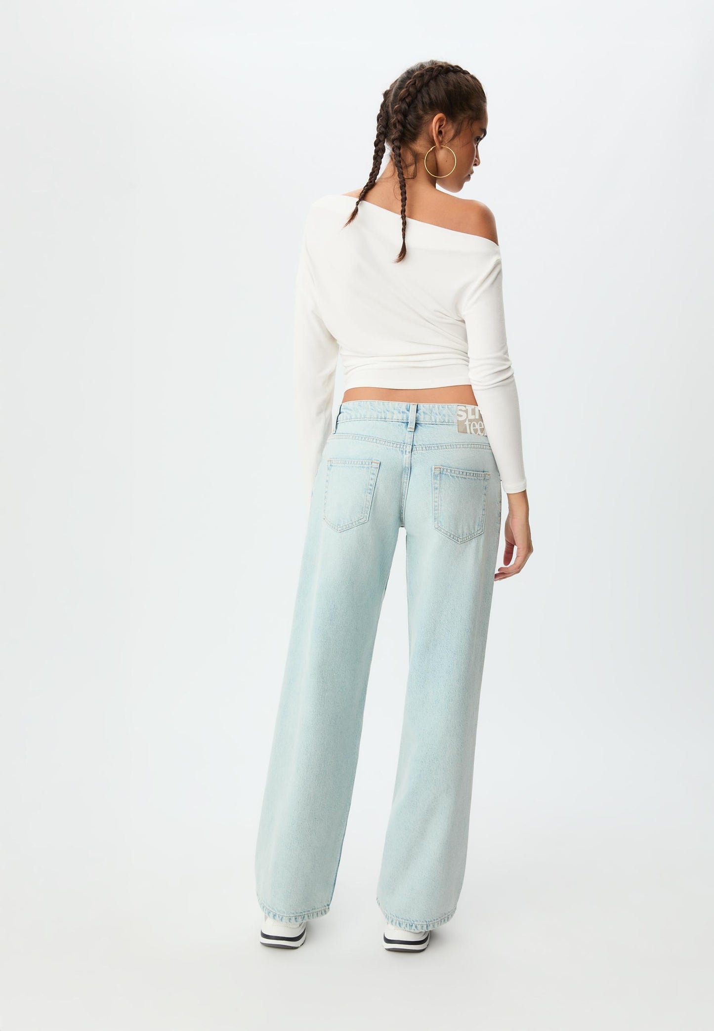 AURA - HIGH WAIST WIDE LEG JEANS