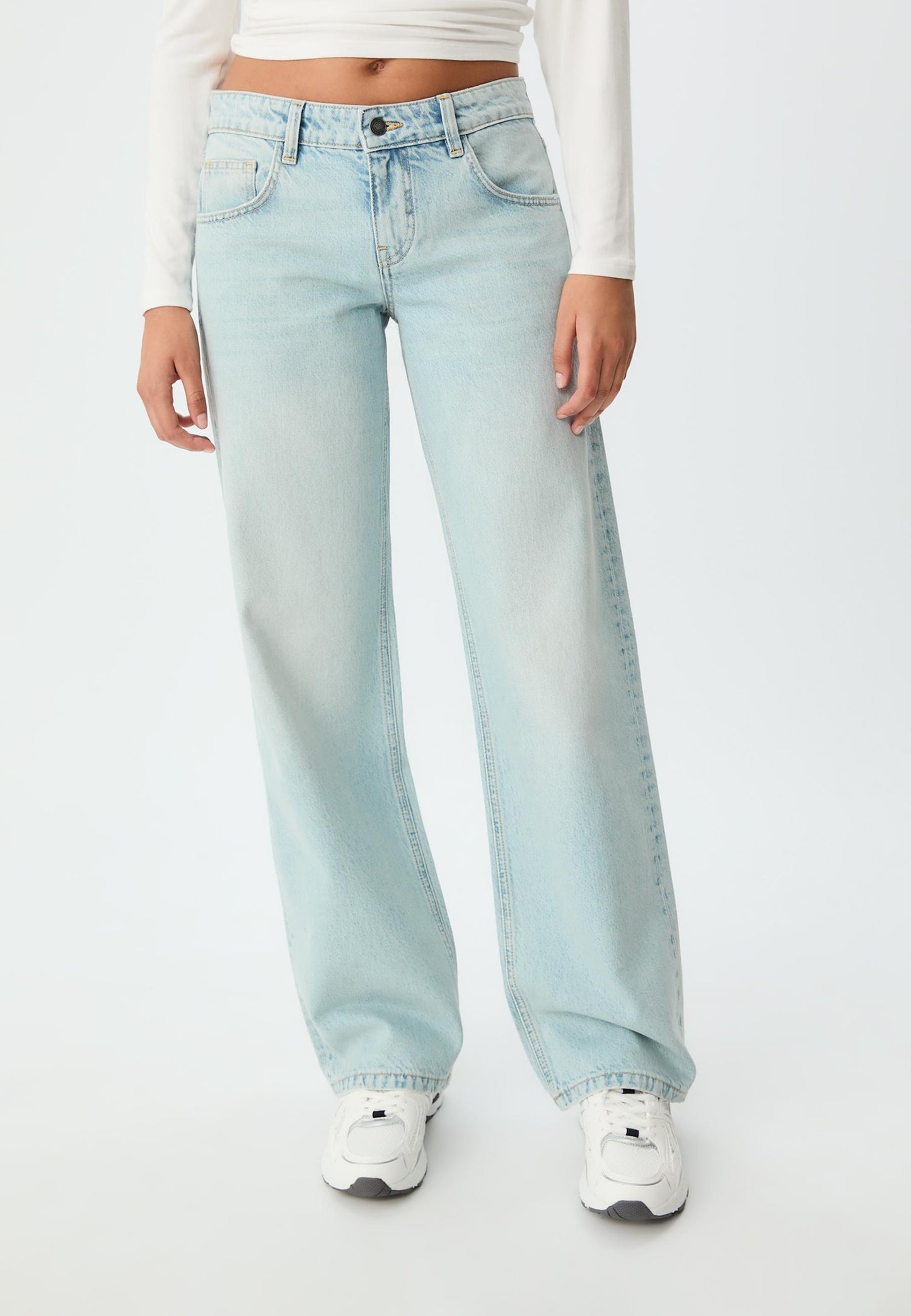 AURA - HIGH WAIST WIDE LEG JEANS