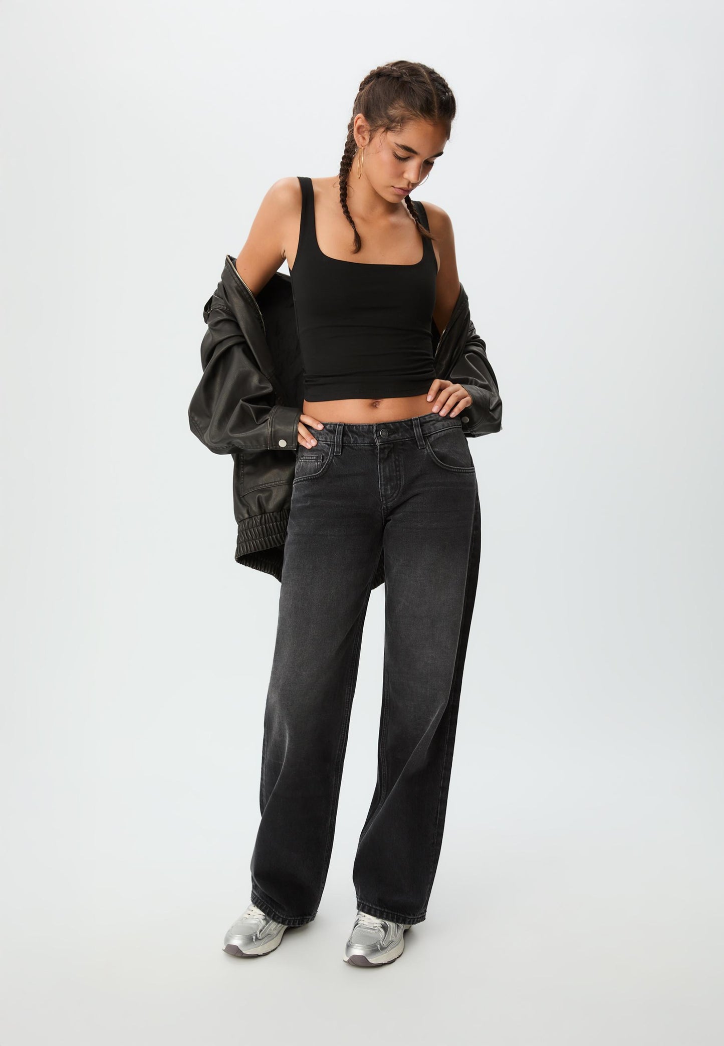 AURA - HIGH WAIST WIDE LEG JEANS