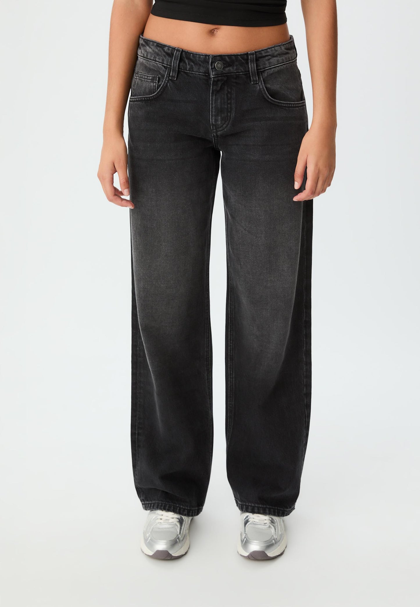 AURA - HIGH WAIST WIDE LEG JEANS