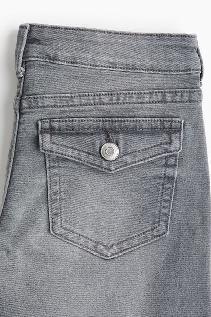 AURA - HIGH WAIST WIDE LEG JEANS